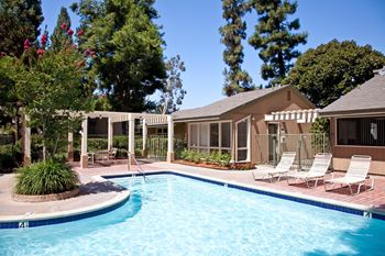 our apartments showcase an unique swimming pool
